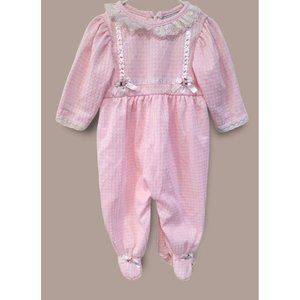Vintage Basic Editions Baby size 6-9 Months Infant Girl romper